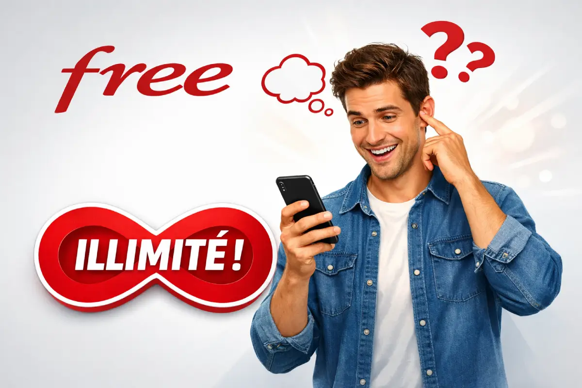 logo de Free, avec sigle illimite