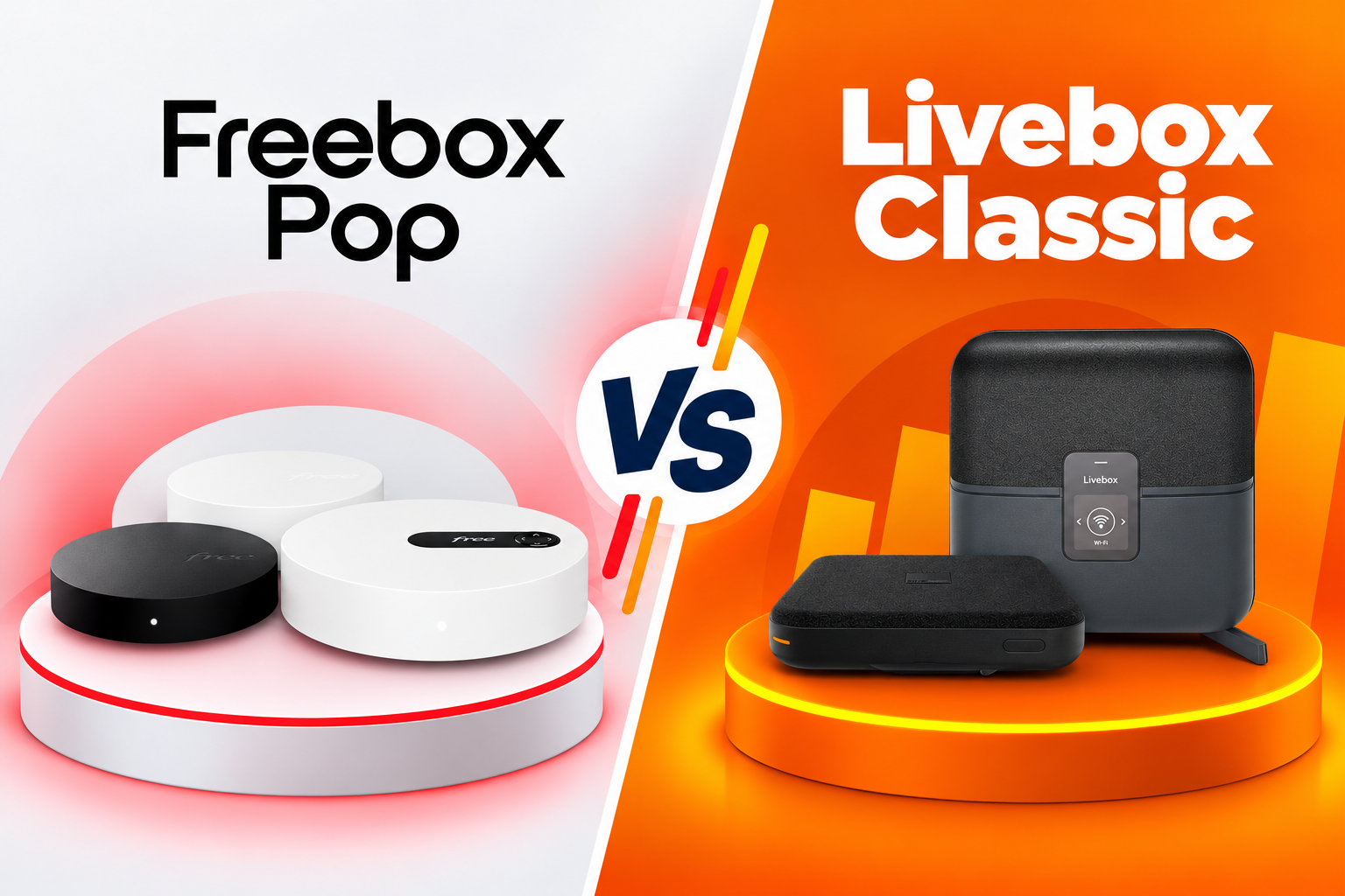 Freebox Pop vs livebox Classic