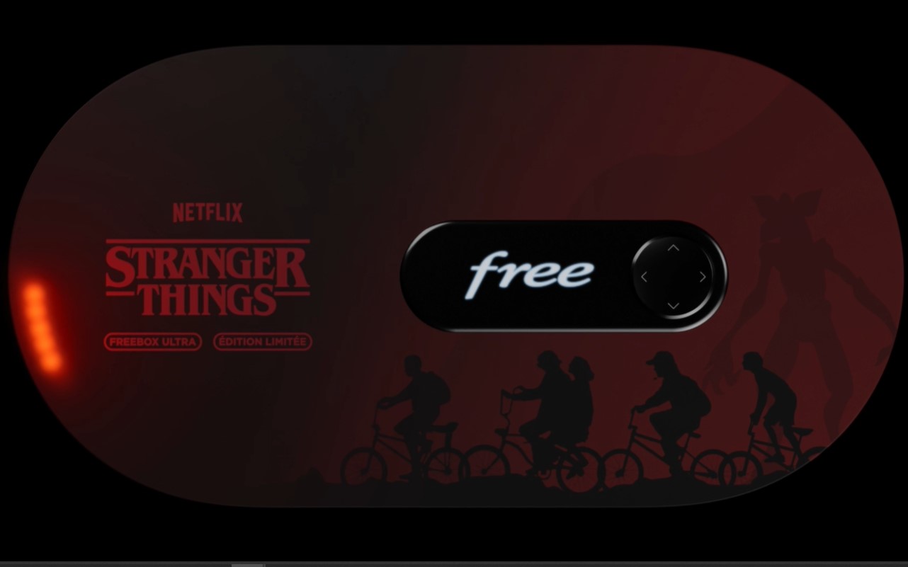 On s'attendait à une énorme surprise - Free présente finalement une nouvelle Freebox Ultra spéciale Stranger Things