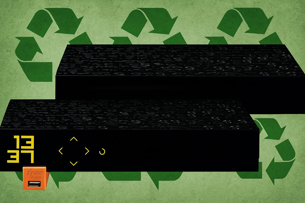 Free innove en recyclant ses anciennes freebox