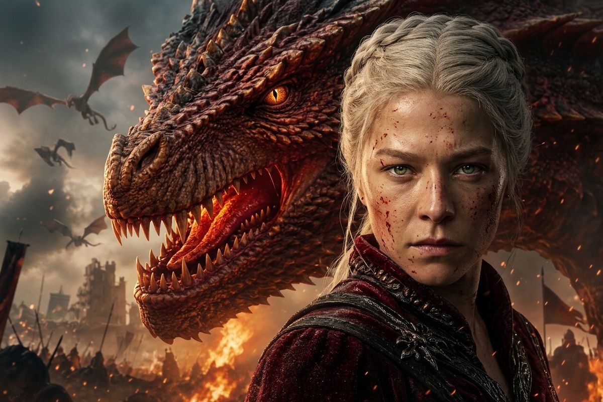 Rhaenyra dans House of the Dragon