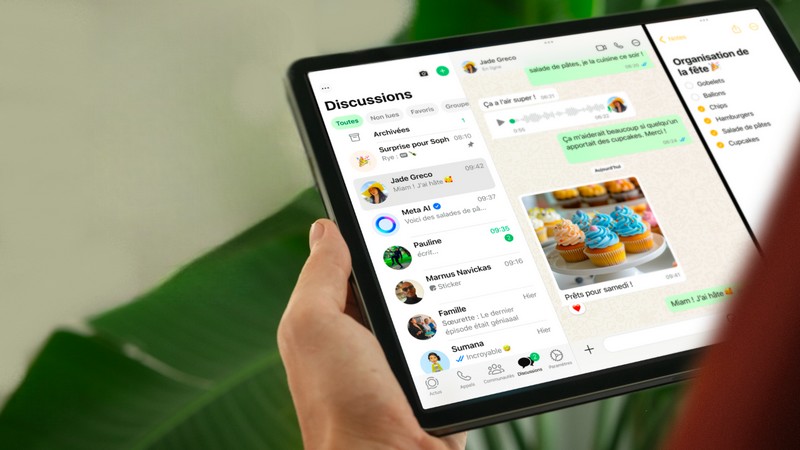 whatsapp sur un ipad