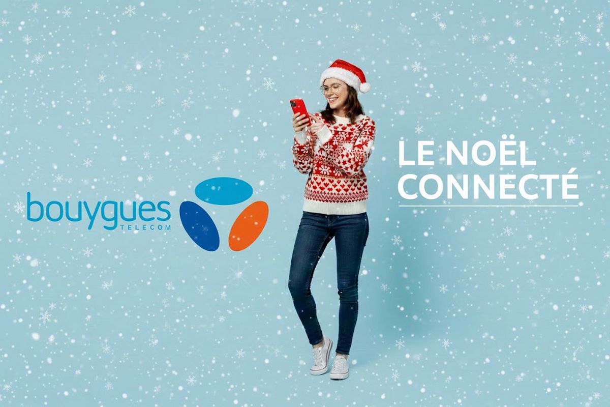 Le Noël connecté de Bouygues Telecom pour profiter de la 5G et d'un smartphone neuf pendant les fêtes de fin d'année