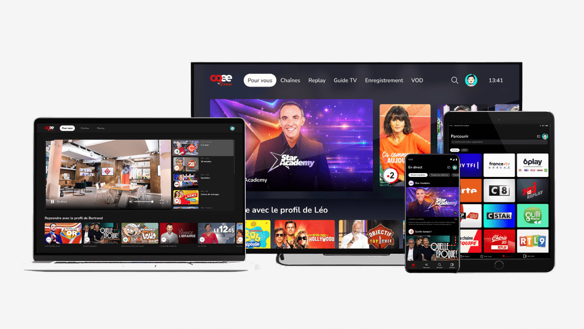 La TV de Free sur différents appareils connectés