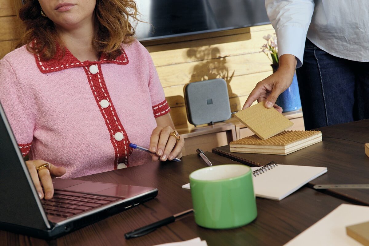 Une réunion en visio avec la Livebox Pro