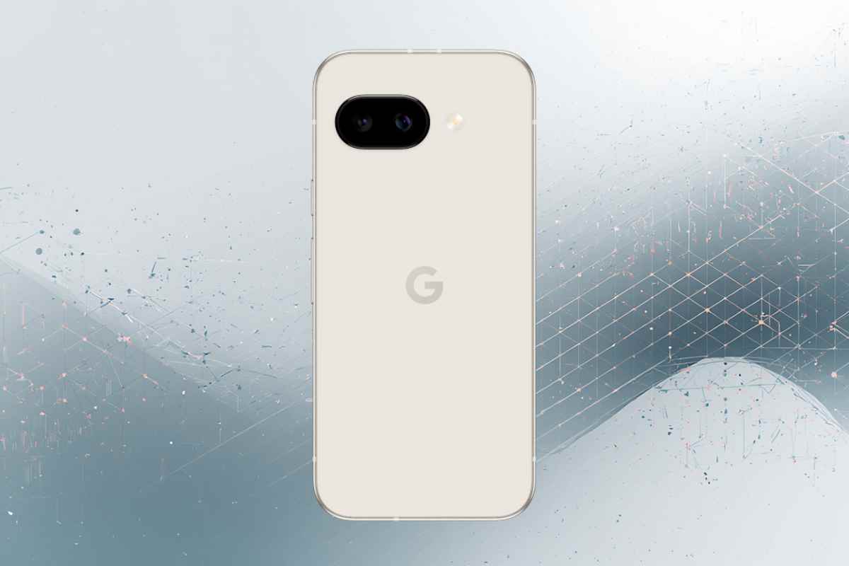 Le Pixel 9a couleur porcelaine