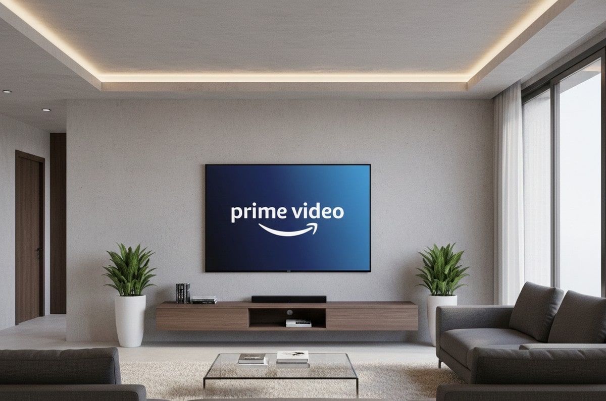 L'application Prime Video à la télé