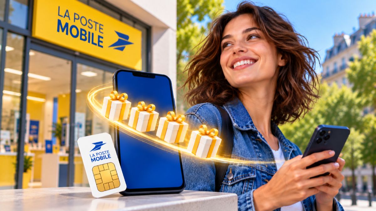 4 mois gratuits chez La Poste Mobile, mais le plus intéressant, c'est le prix qui suit