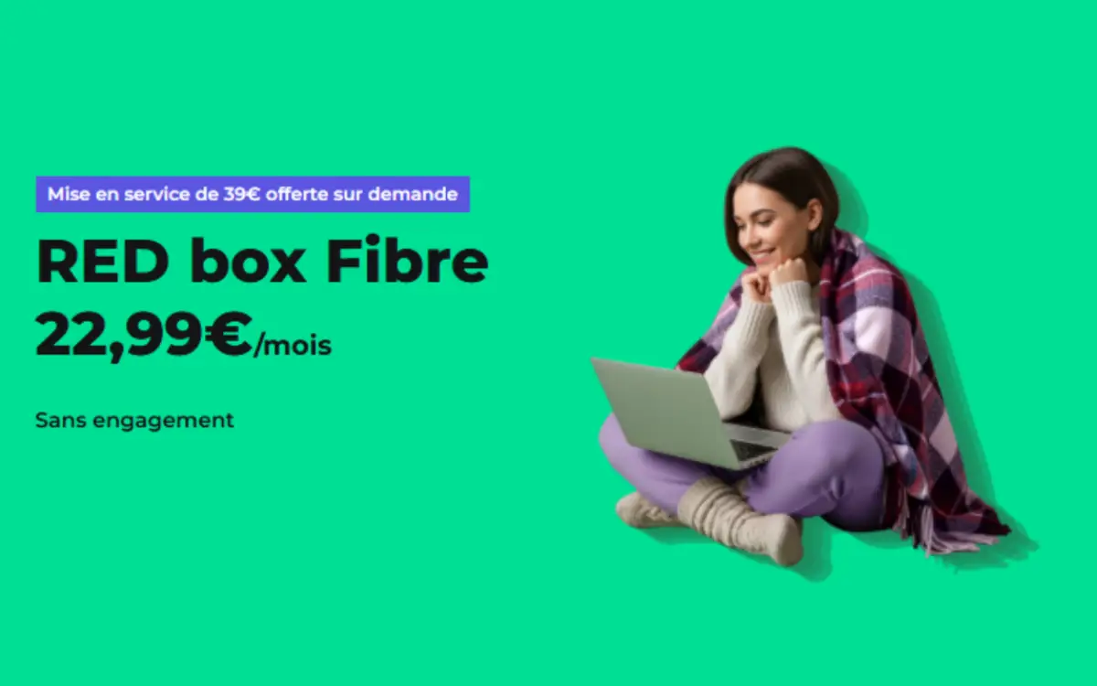 LA RED box demeure la reine des offres fibre sans engagement