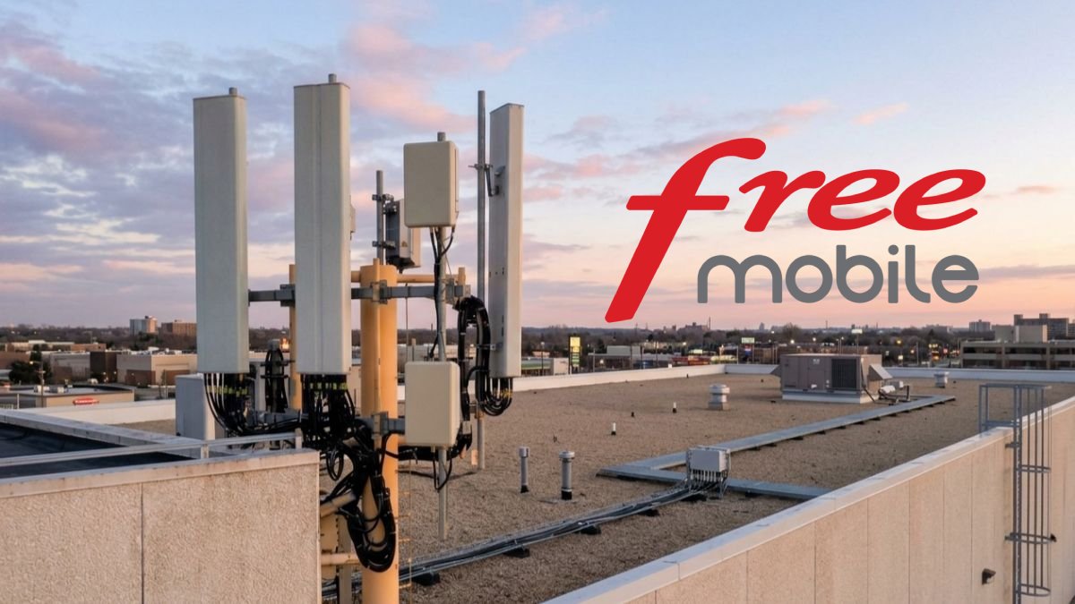 Le réseau Free Mobile est celui qui dispose du plus grand nombres de sites 5G