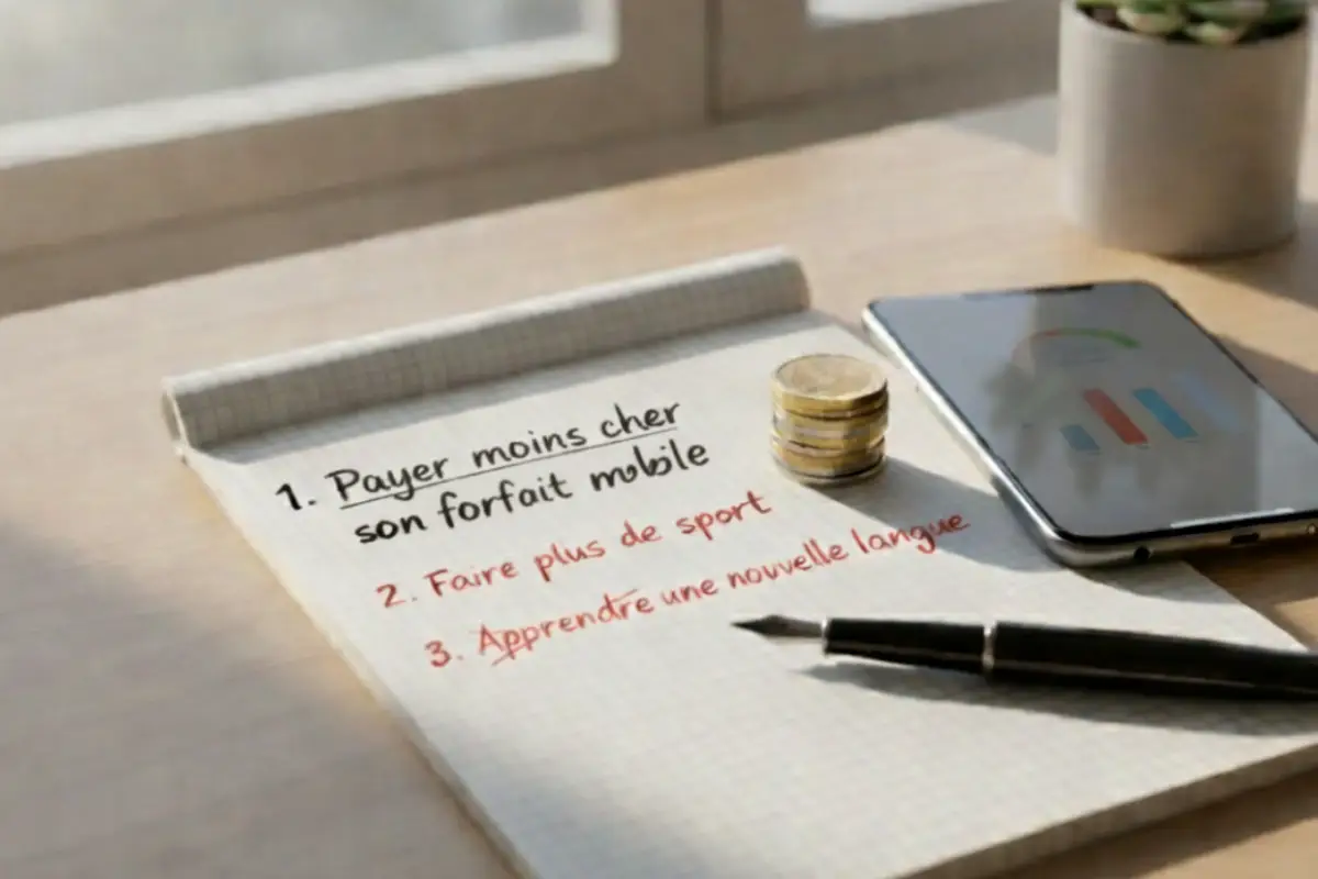 Liste de bonnes résolutions 2026 : payer moins cher son forfait mobile en numéro 1
