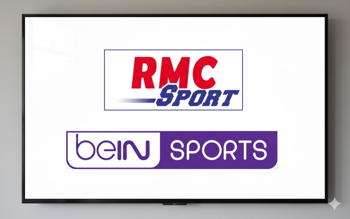 Les chaînes beIN Sports et RMC Sport