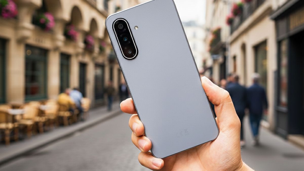 Le Samsung Galaxy A17 gris à moins de 150€
