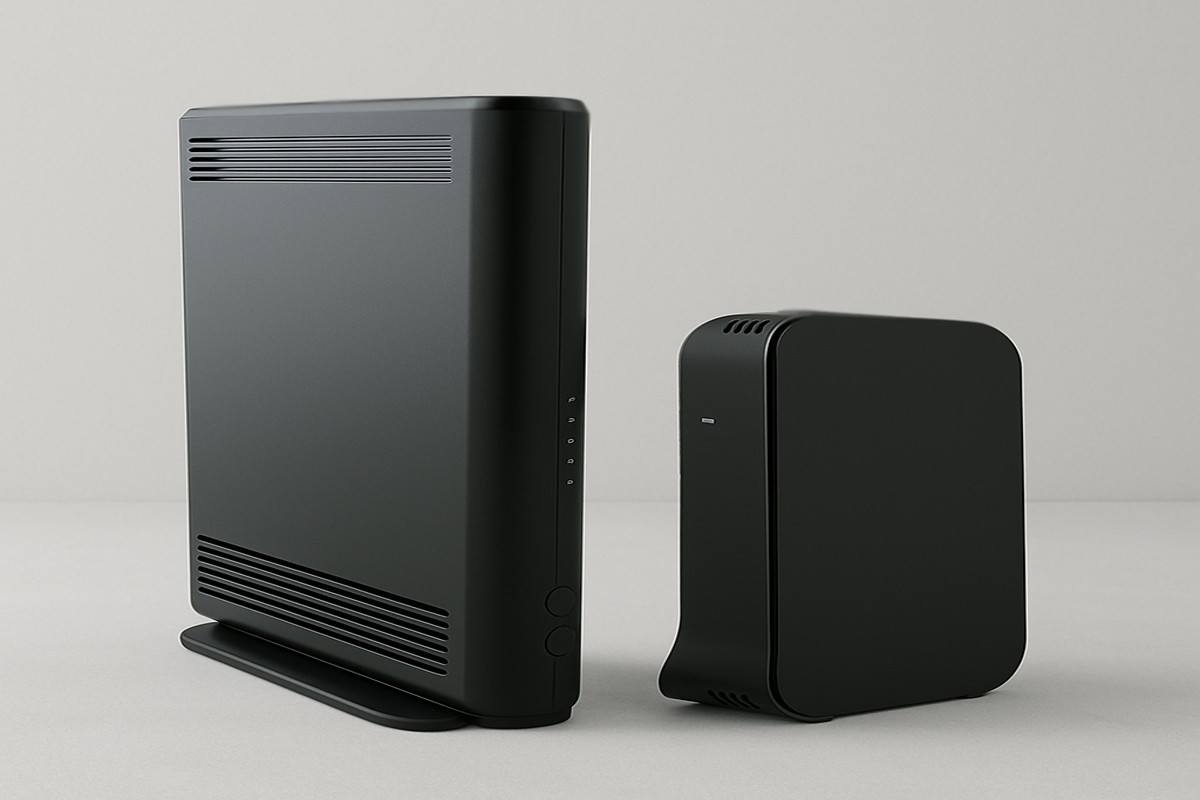 La SFR box 8 avec le répéteur Wi-Fi 6