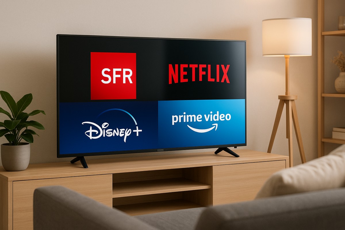 Plusieurs plateformes de streaming sont offerts chez SFR