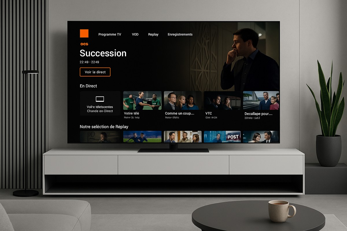La TV de Sosh sur smart TV