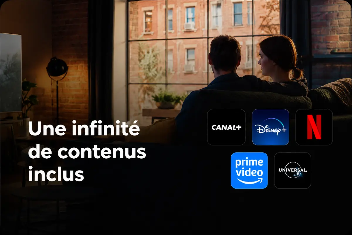 Streaming inclus freebox