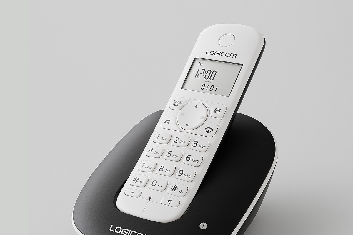 Un téléphone fixe DECT sans fil