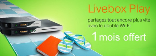 1 mois offert sur la Livebox Play