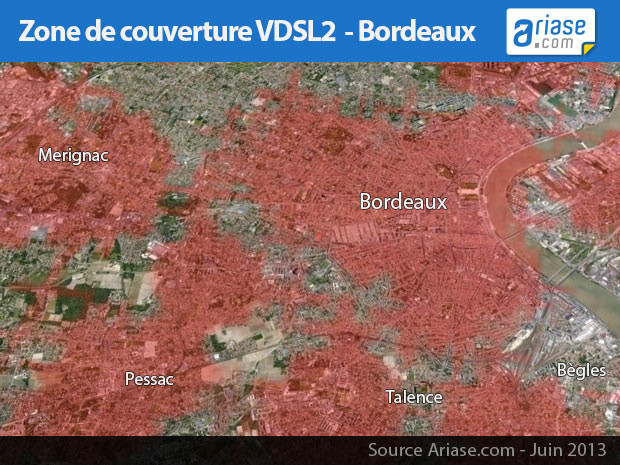 carte VDSL2 Bordeaux