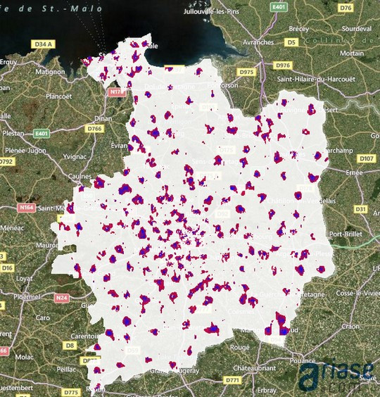 VDSL2 dans le departement 35