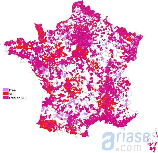 Différence dégroupage SFR Free