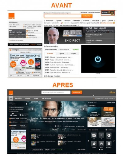 Nouveau portail web La Fibre d'Orange en version beta