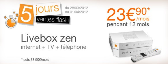 Vente Flash Orange