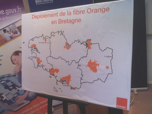 La Bretagne et Orange co-déploieront la fibre optique