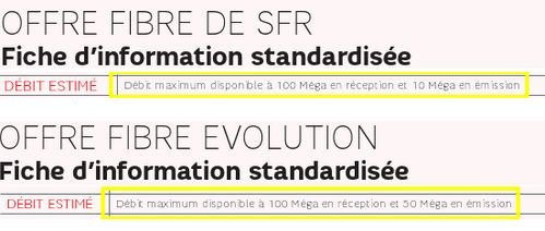 SFR baisse le débit de son offre Neufbox Fibre