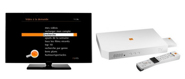 Video à la demande sur Livebox Orange