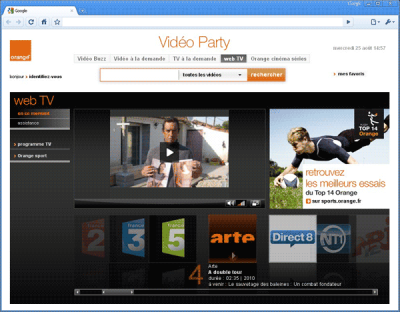 Web TV Orange