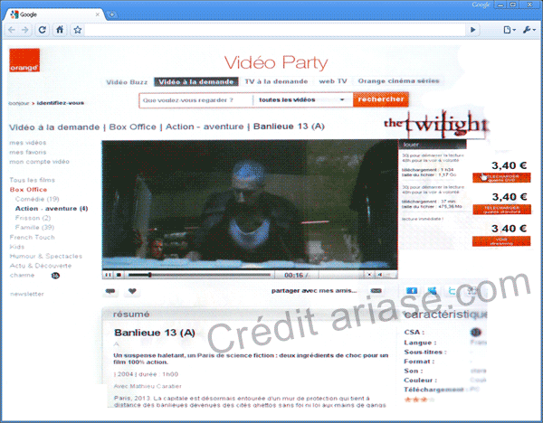 Web TV Orange