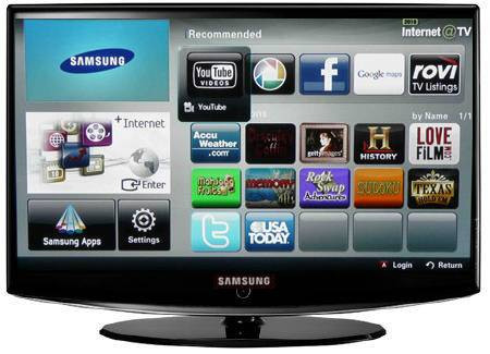 TV connectée Samsung avec son service Internet@TV
