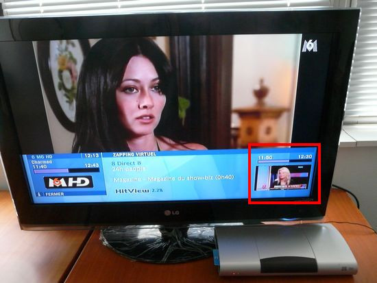 Picture In Picture (PiP) sur le décodeur TV Neufbox de SFR