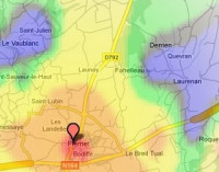 Zone blanche inéligible à l'ADSL à Laurenan (22)