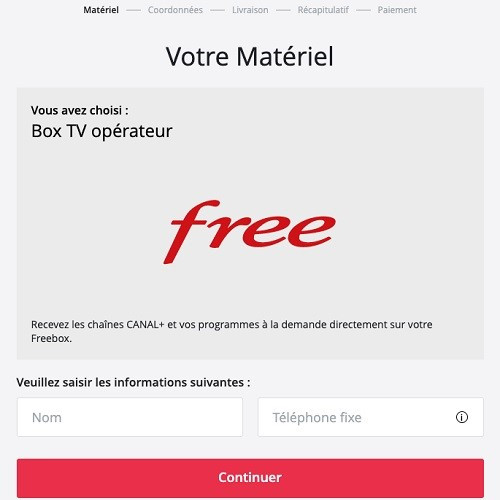 Vous pouvez vous abonner à Canal Plus depuis le site internet de Free