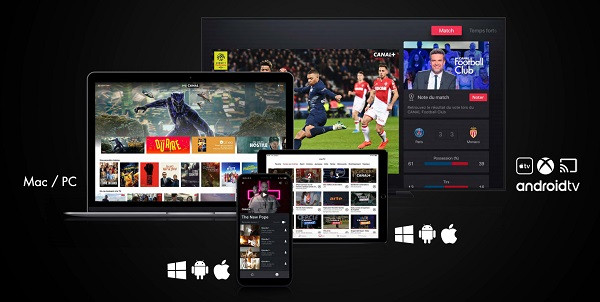 L'application myCANAL est compatible avec iOS, Windows et Android