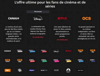 Canal+ et le pack Ciné Séries, la meilleure offre de SVod