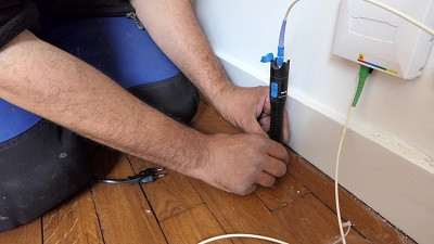 Installation De La Fibre D Orange