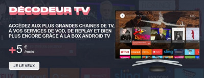 Le décodeur TV de la box 4G NRJ Mobile est à 5€/mois