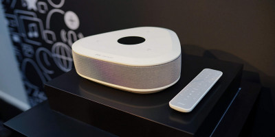 Enceinte Devialet de la Freebox Delta