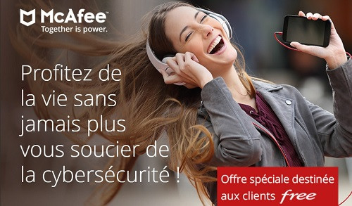 Free propose à ses abonnés Freebox la solution de sécurité McAfee Multi Access