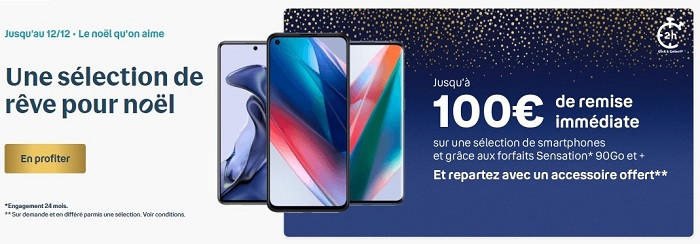 Le Samsung Galaxy S21 5G est en promo chez Bouygues Telecom à l'occasion des fêtes de Noël.