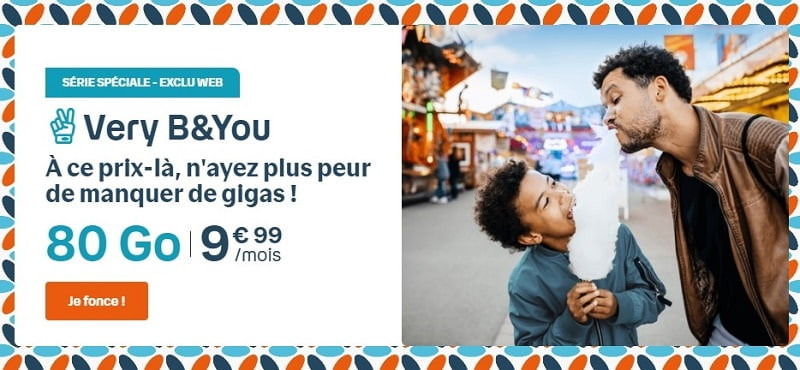 La série spéciale B&YOU est la meilleure offre mobile du moment