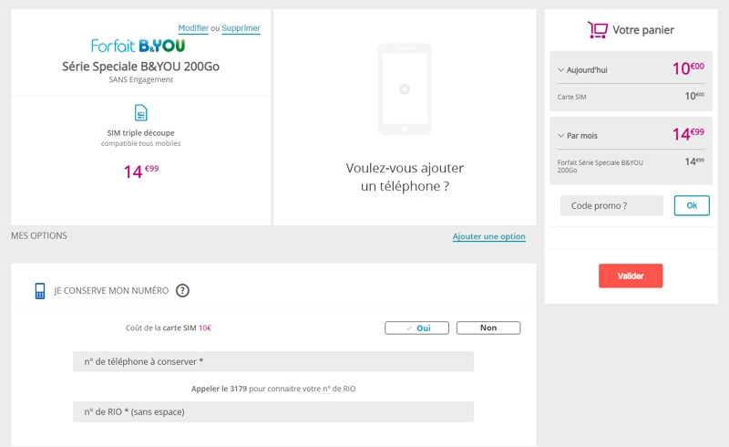 Forfait Bouygues : conserver son numéro mobile lors de la souscription