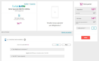 Forfait Bouygues : conserver son numéro mobile lors de la souscription