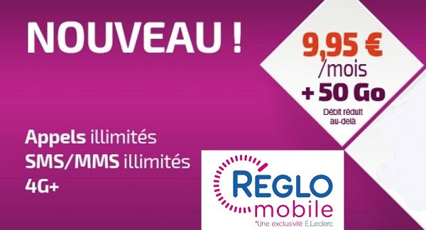 Le forfait Réglo Mobile 50 Go est le meilleur forfait mobile du moment