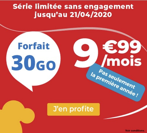 Nouvelle série limitée Auchan télécom