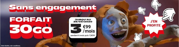 Nouvelle promotion NRJ mobile : le forfait 30 Go est à seulement 3,99€/mois